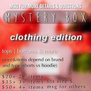 mystery clothing box! $50 edition